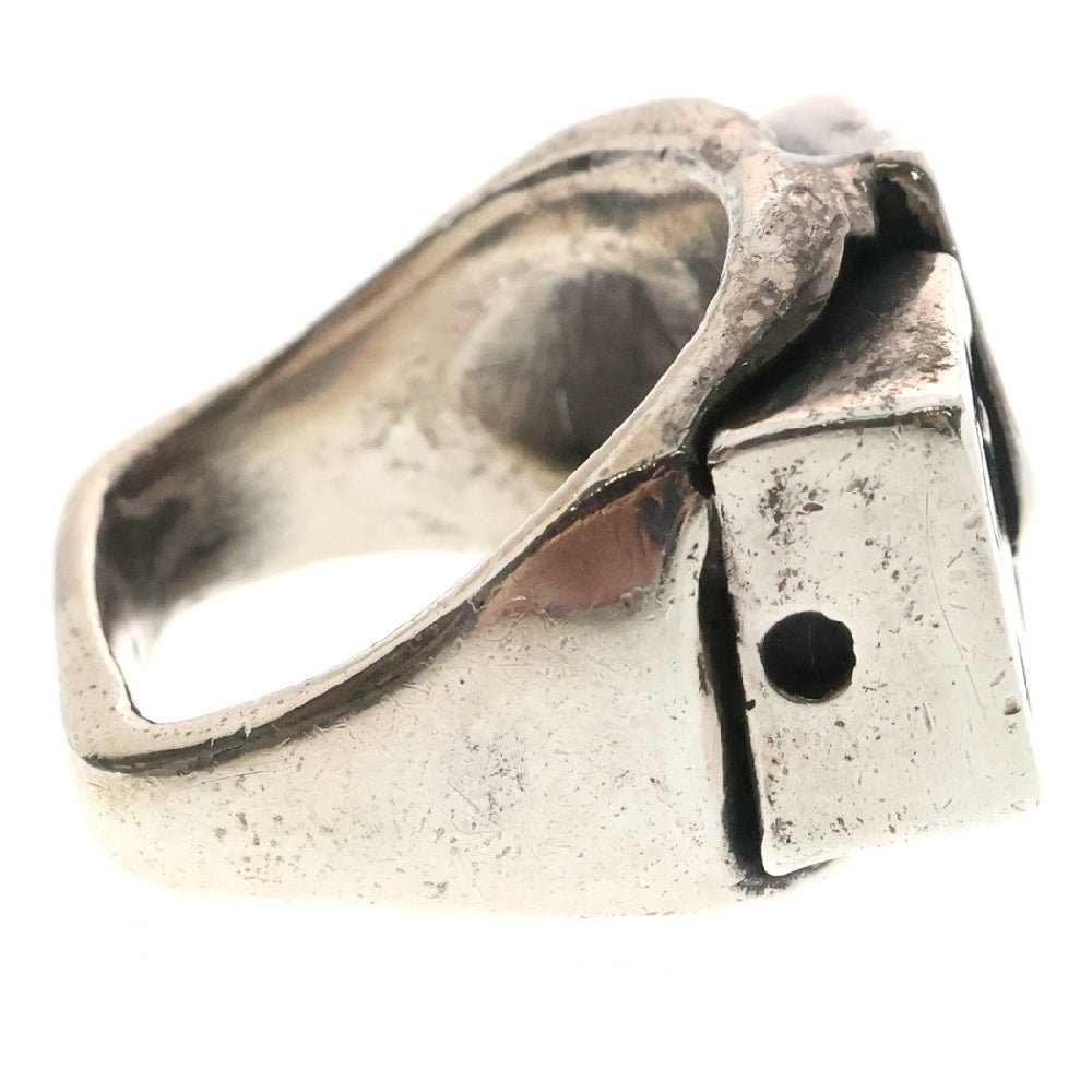 ALEX STREETER(アレックスストリーター) Double Dice Ring ダブル ダイス リング 指輪 10号 シルバー