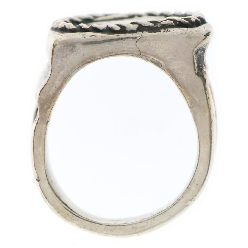 ALEX STREETER(アレックスストリーター) Constantine Ring コンスタンティン スクエア リング 指輪 16号 シルバー