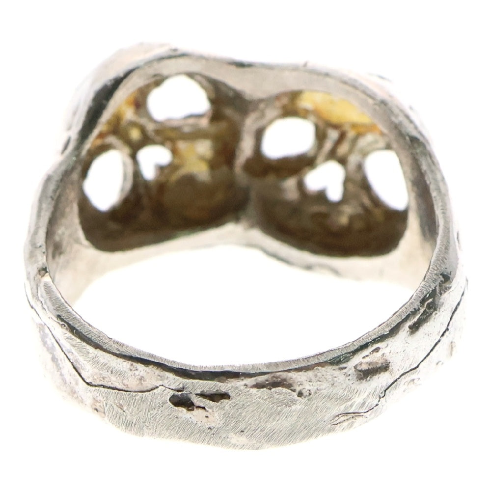 MFM(エムエフエム) 2 SKULL RING 2スカル リング 指輪 23号 シルバー
