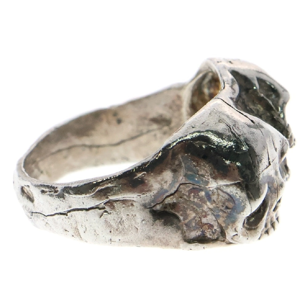 MFM(エムエフエム) 2 SKULL RING 2スカル リング 指輪 23号 シルバー