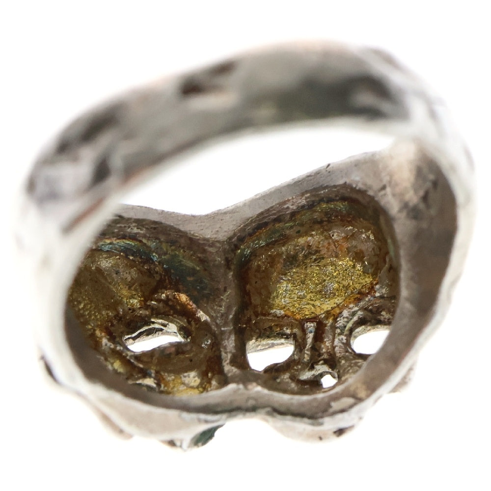 MFM(エムエフエム) 2 SKULL RING 2スカル リング 指輪 23号 シルバー