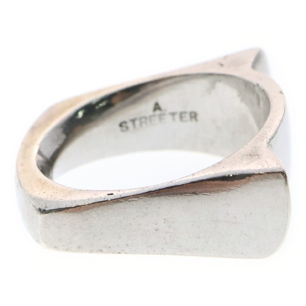 ALEX STREETER(アレックスストリーター) Space Demon Ring スペース デーモン リング 指輪 12号 シルバー