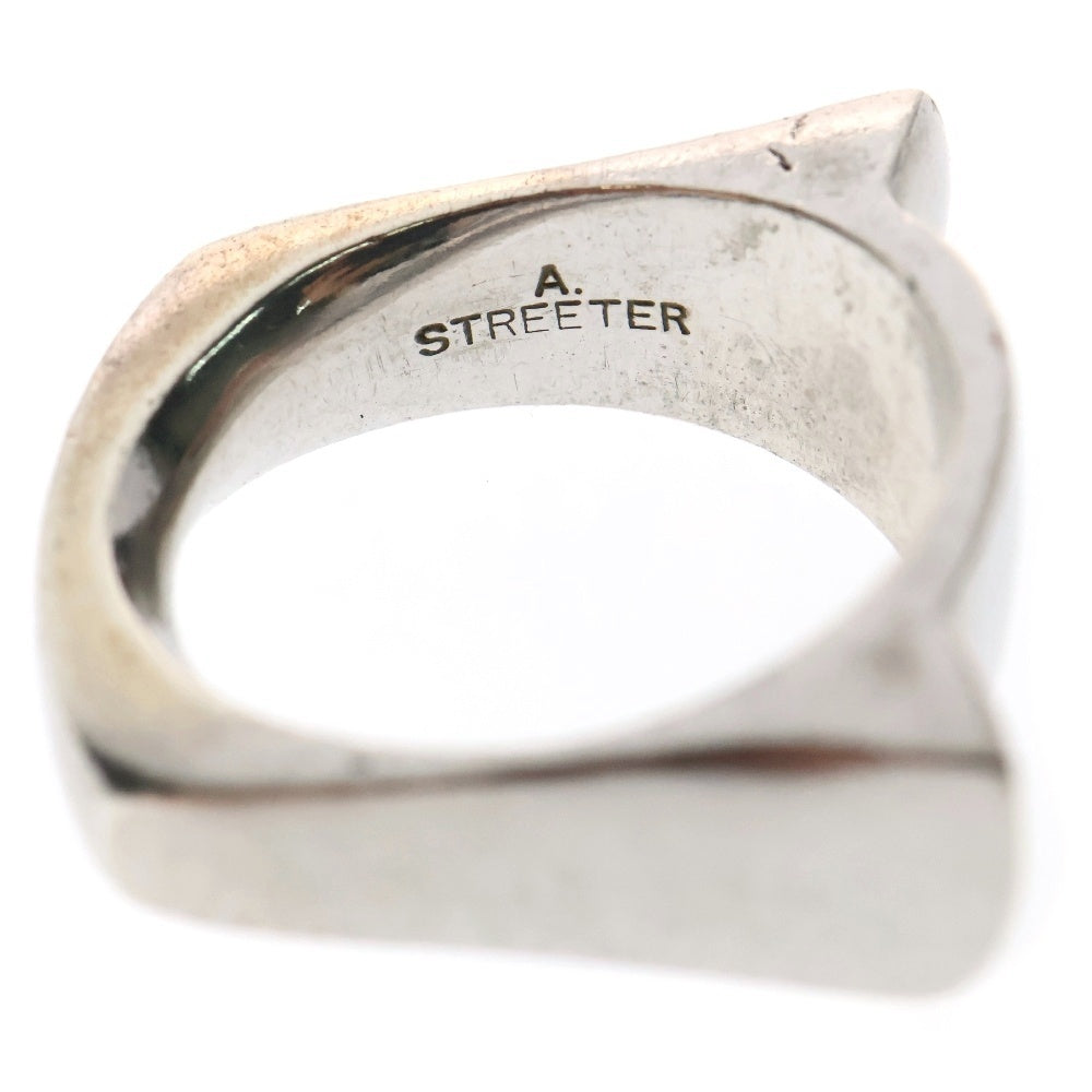 ALEX STREETER(アレックスストリーター) Space Demon Ring スペース デーモン リング 指輪 12号 シルバー