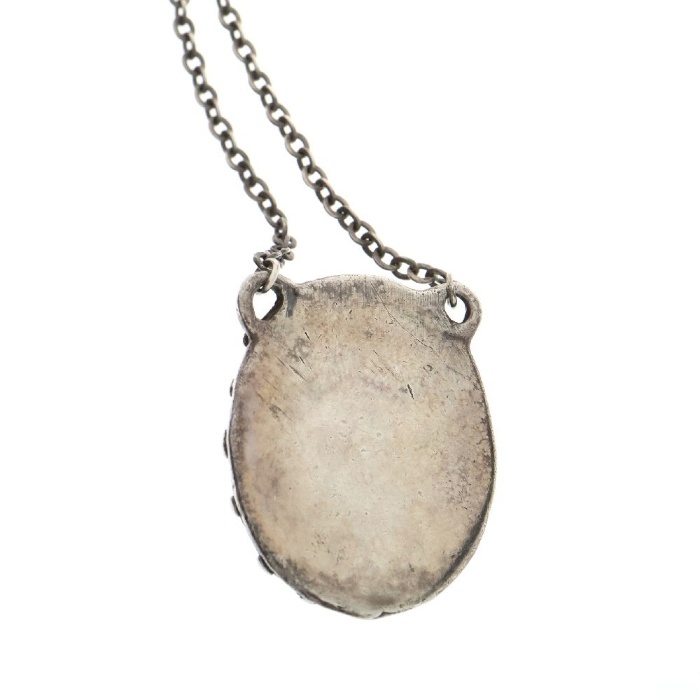 ALEX STREETER(アレックスストリーター) Angel Heart Necklace エンジェルハート ゴールドスター オリジナルアンバー ネックレス ペンダント ブラウン/シルバー