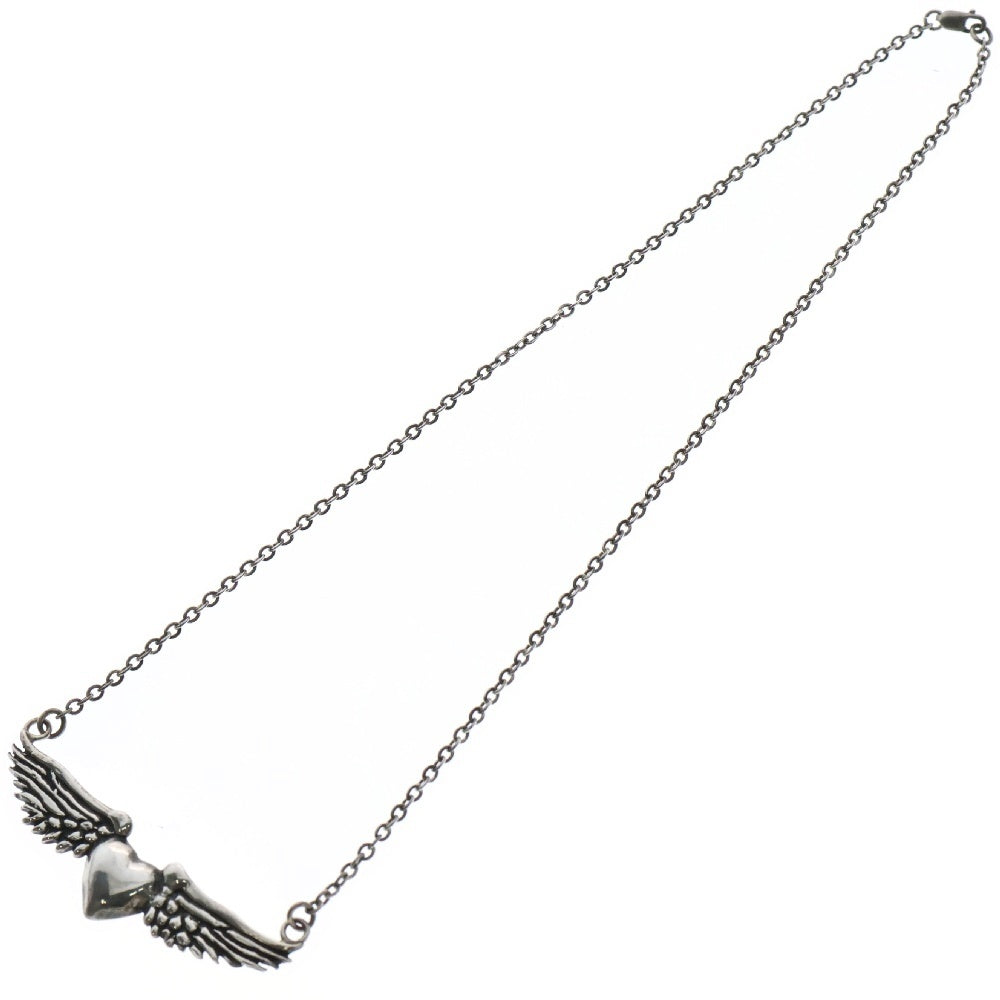ALEX STREETER(アレックスストリーター) Flying Heart Necklace フライング ハート ネックレス シルバー