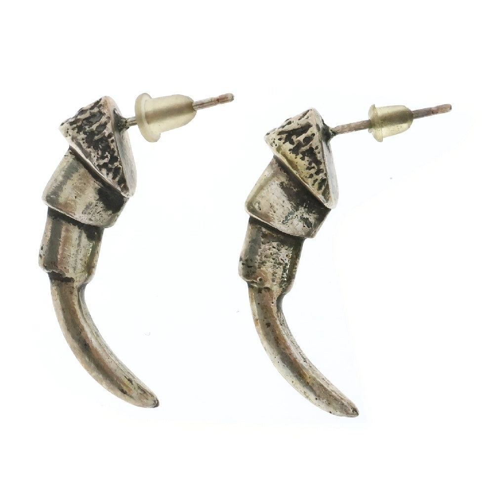 ALEX STREETER(アレックスストリーター) Dragon Claw Earrings ドラゴン クロウ イヤリング ピアス シルバー