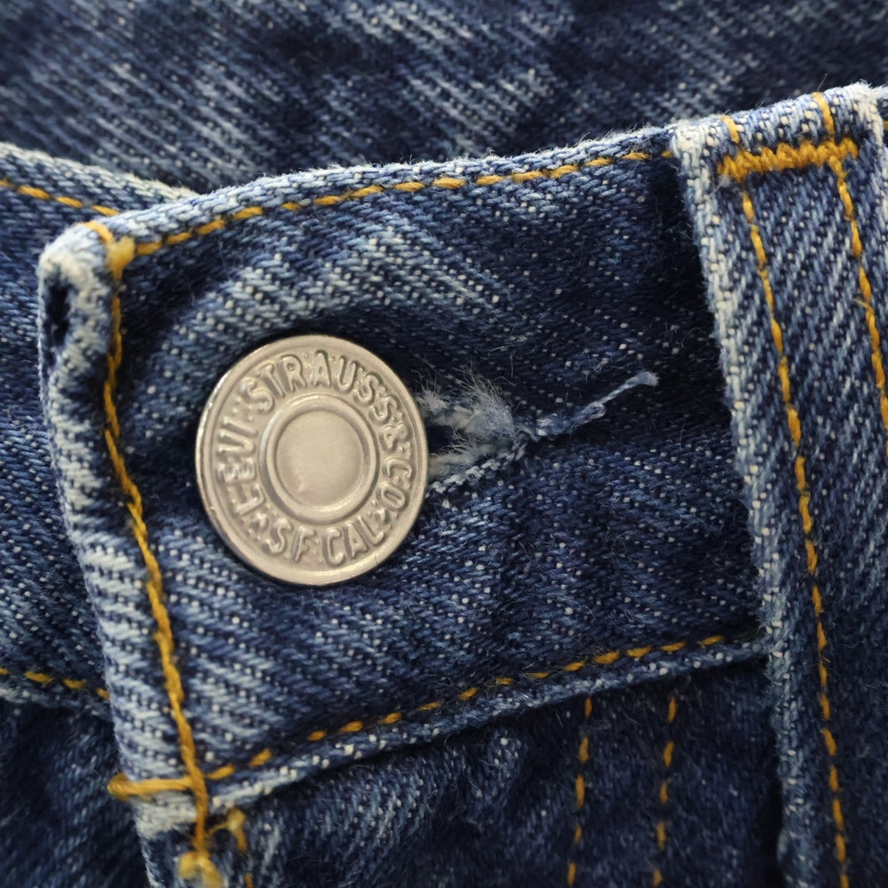 Levi's(リーバイス) 90S VINTAGE 501 66年復刻 ボタン裏544 米国製 ヴィンテージ ボタンフライ デニムパンツ インディゴ レディース 6501-0116