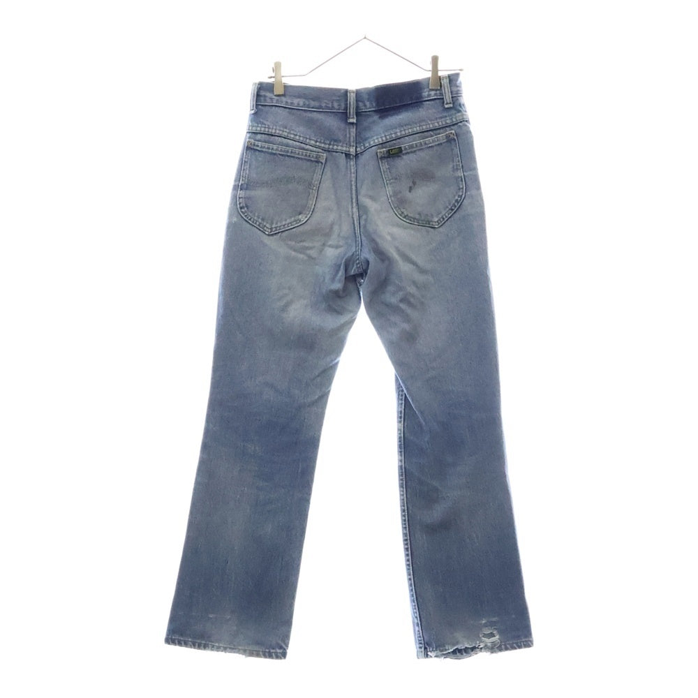 LEE(リー) 80S VINTAGE 202-0347 ブーツカット ジップフライ フレアデニムパンツ インディゴ