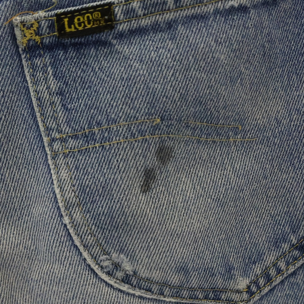 LEE(リー) 80S VINTAGE 202-0347 ブーツカット ジップフライ フレアデニムパンツ インディゴ