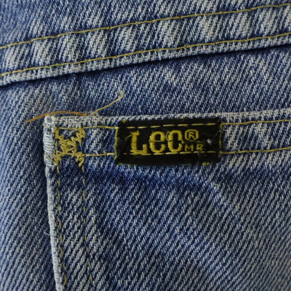 LEE(リー) 80S VINTAGE 202-0347 ブーツカット ジップフライ フレアデニムパンツ インディゴ