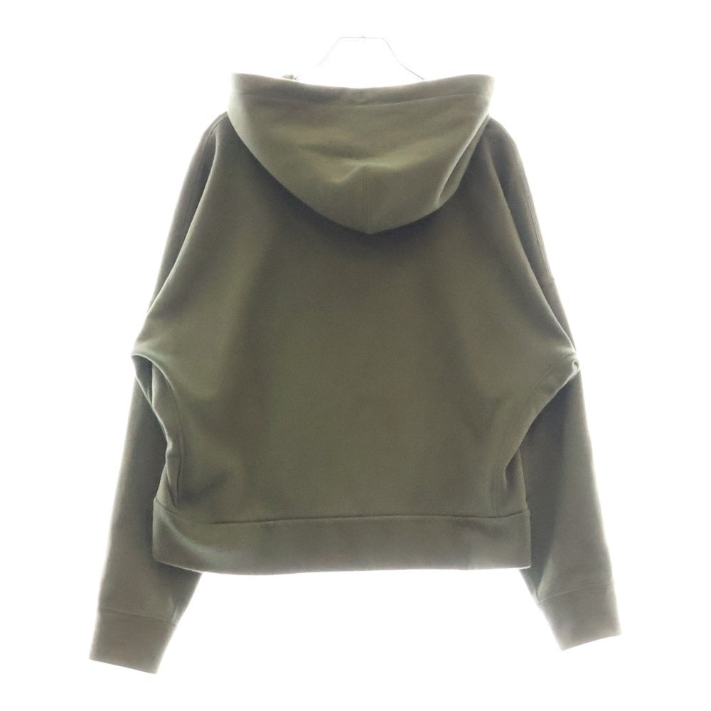 MONCLER(モンクレール) 19AW MAGLIA CARDIGAN ロゴテープ ジップアップ スウェット パーカー カーキ E20938460900 V8037