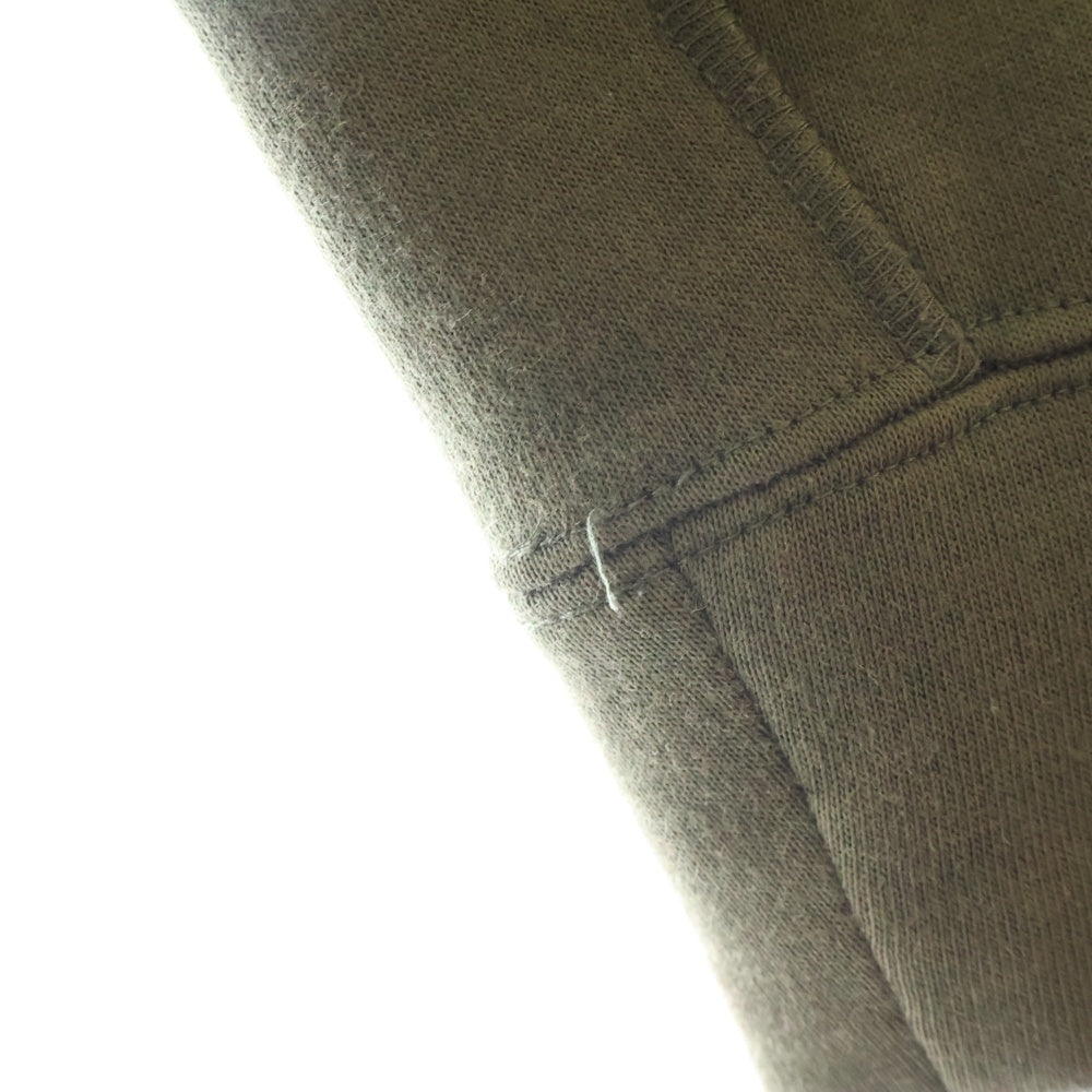 MONCLER(モンクレール) 19AW MAGLIA CARDIGAN ロゴテープ ジップアップ スウェット パーカー カーキ E20938460900 V8037