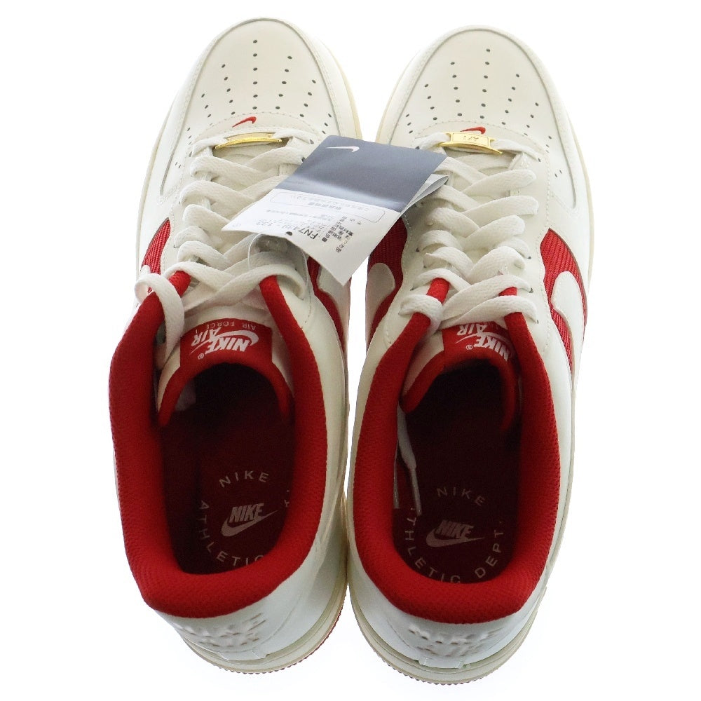 NIKE(ナイキ) AIR FORCE 1 LOW Athletic Department エアフォース1 アスレチック デパートメント ローカットスニーカー ホワイト/レッド US12/30cm FN7439-133