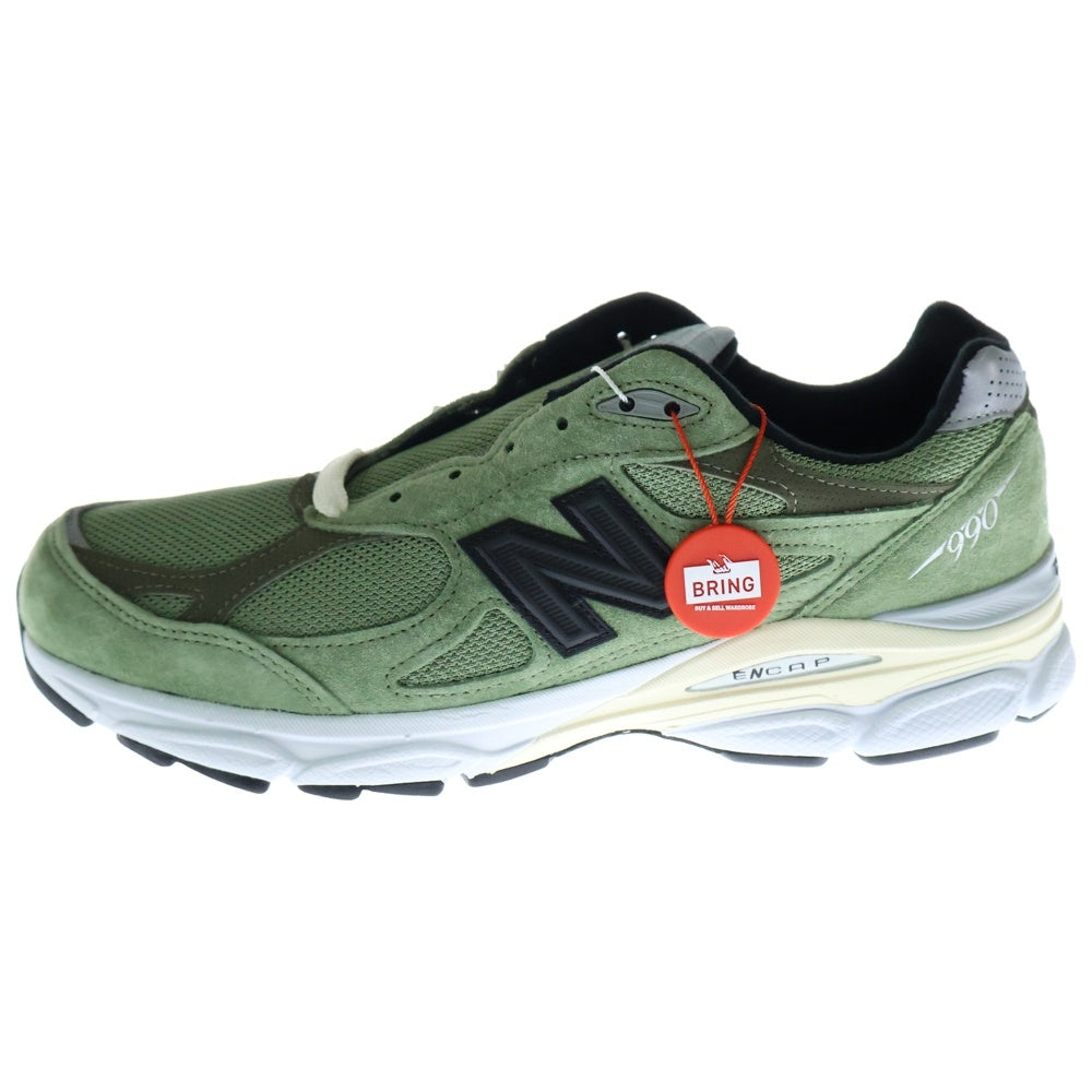New Balance(ニューバランス) ×JJJJound M990JD3 ジョウンド スエード ローカットスニーカー グリーン US10/28cm