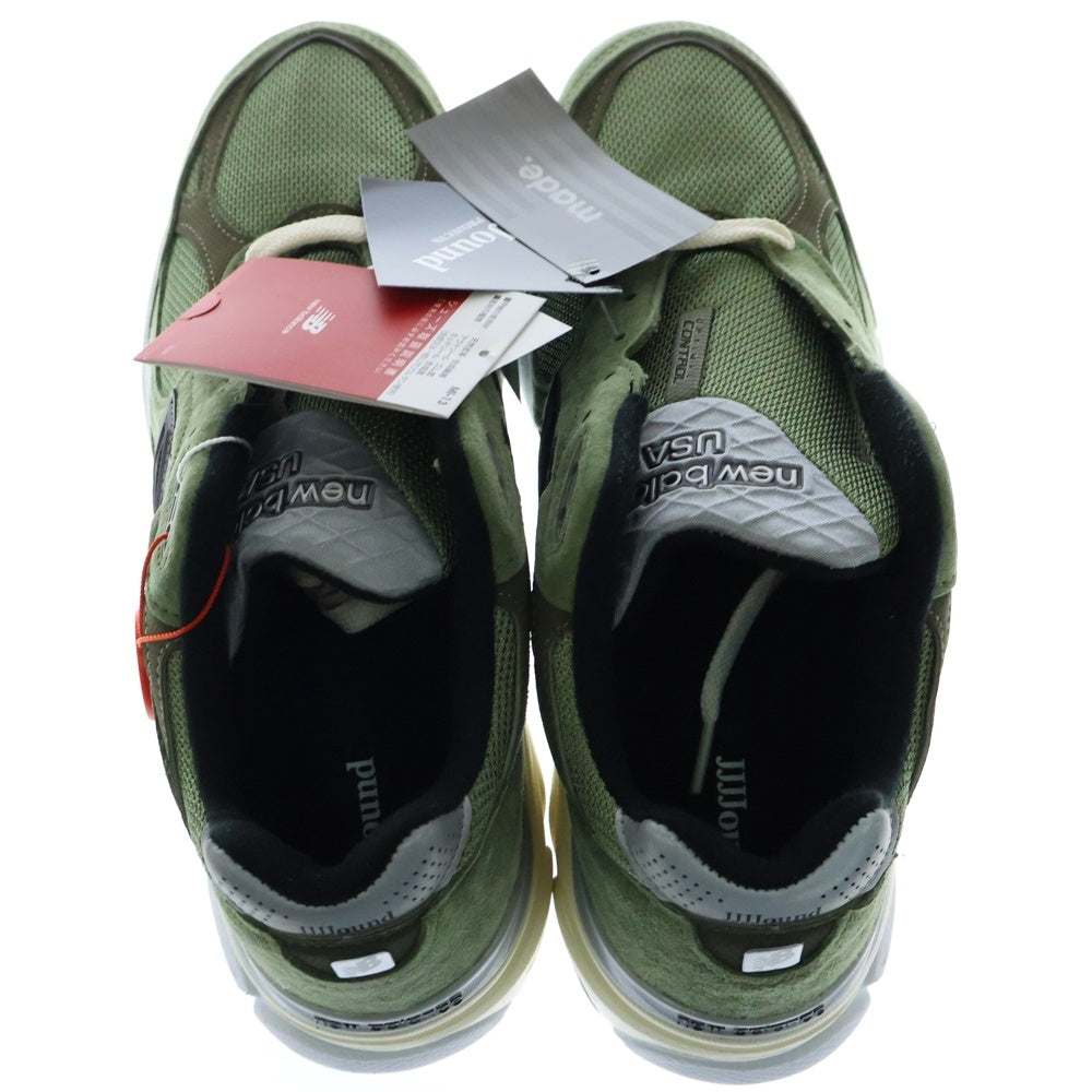 New Balance(ニューバランス) ×JJJJound M990JD3 ジョウンド スエード ローカットスニーカー グリーン US10/28cm