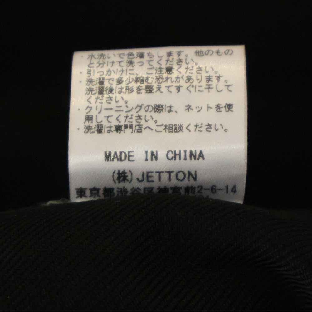 WILLY CHAVARRIA(ウィリーチャバリア) BIG WILLY LS SHIRT ビッグウィリー オーバーサイズ レギュラーカラー シャツジャケット ブラック