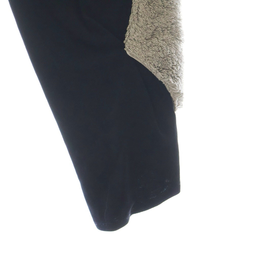 KIKO KOSTADINOV(キココスタディノフ) ボア切替 スラックスパンツ ブラック/グレー