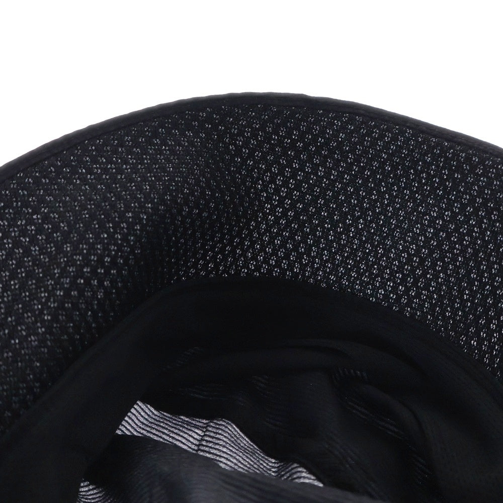 ARC'TERYX(アークテリクス) Aerios Bucket Hat エアリオス ロゴプリント ナイロン バケットハット ブラック X000007767