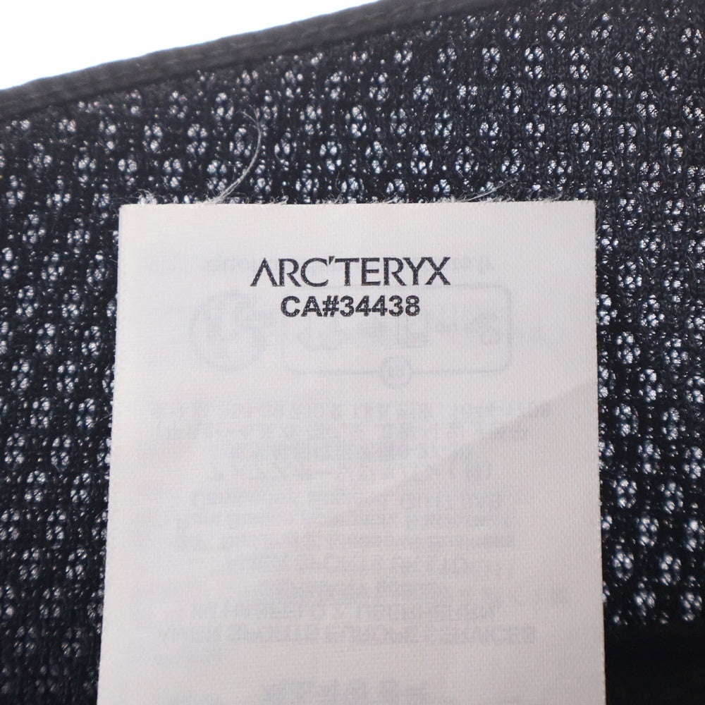 ARC'TERYX(アークテリクス) Aerios Bucket Hat エアリオス ロゴプリント ナイロン バケットハット ブラック X000007767