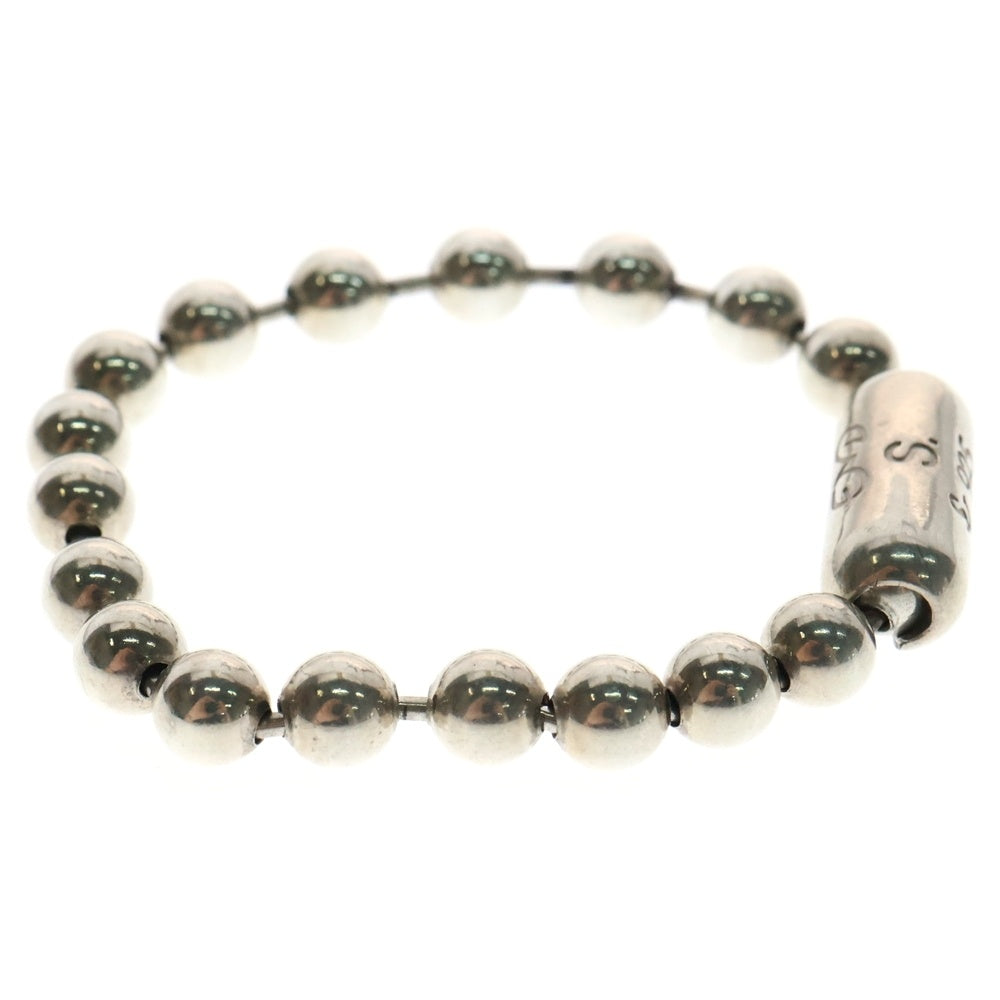 TAKAHIROMIYASHITA The SoloIst.(タカヒロミヤシタザソロイスト) × END ball chain bracelet S regular エンド ボールチェーン ブレスレット sa.0060AW21