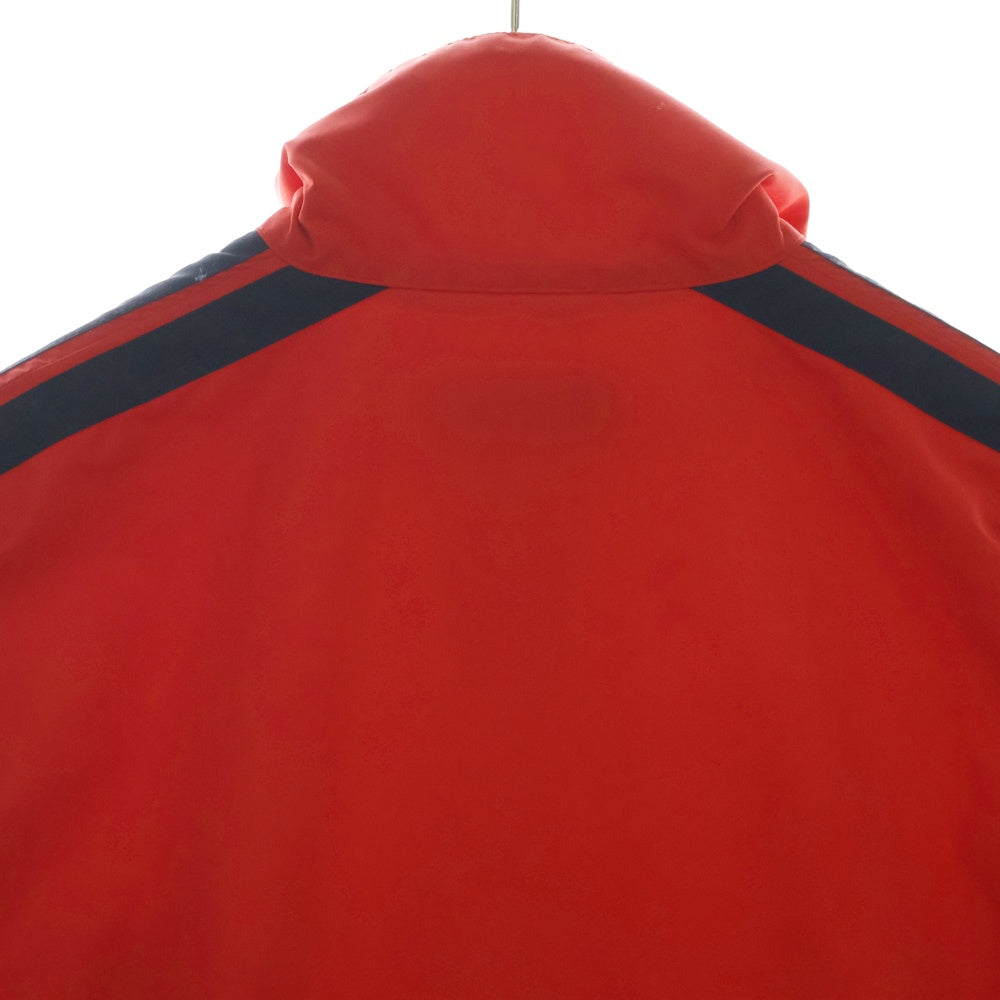 BALENCIAGA(バレンシアガ) 19AW BBロゴ ダブルスリーブ ナイロンジップアップブルゾン ジャケット レッド 602278 TG011