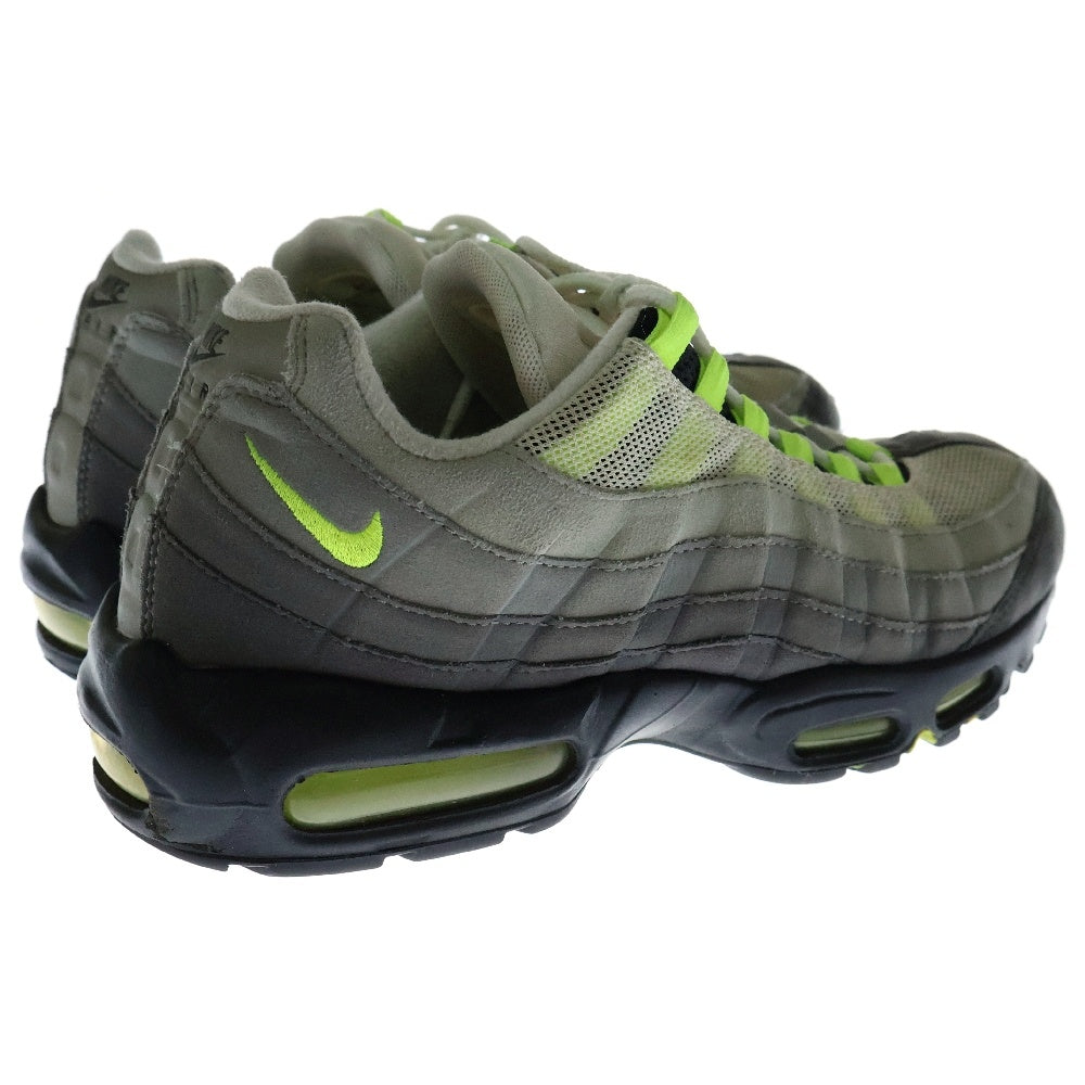 NIKE(ナイキ) 【観賞用 2015年製】AIR MAX 95 OG Yellow Gradation エアマックス95 イエローグラデ ローカットスニーカー グレー/イエロー US9.5/27.5cm 554970-071