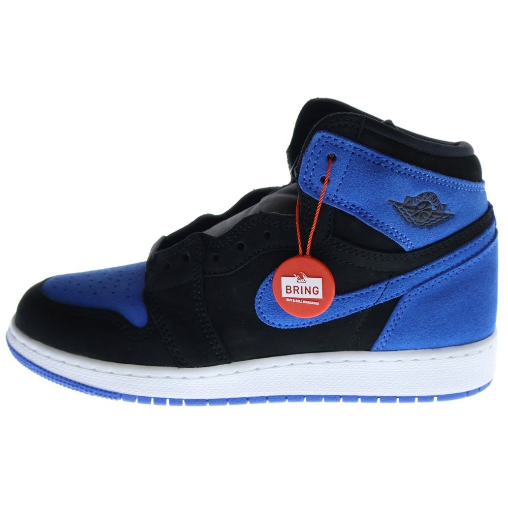 NIKE(ナイキ) AIR JORDAN 1 RETRO HIGH OG GS Royal Reimagined エアジョーダン1 レトロ ロイヤルリイマジンド ハイカットスニーカー レディース US6.5/24.5cm FD1437-042