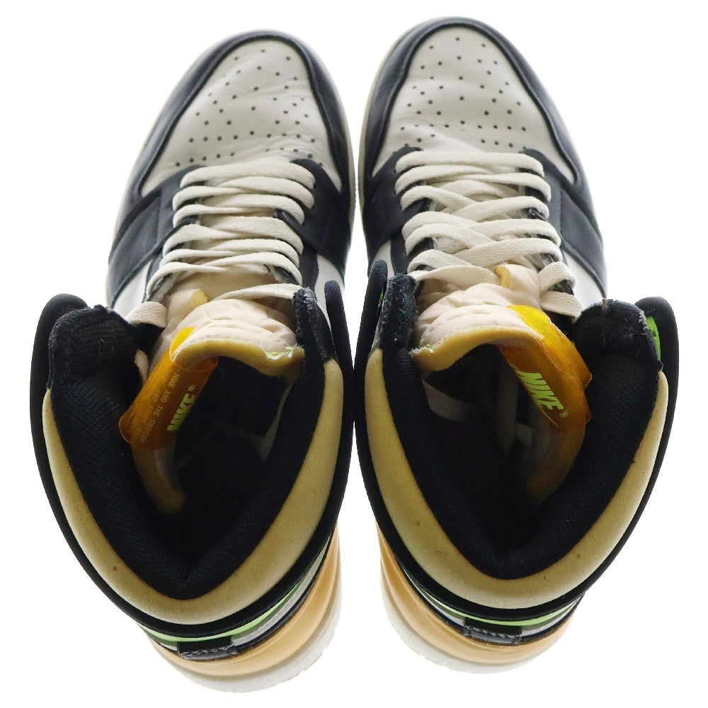 NIKE(ナイキ) AIR JORDAN 1 RETRO HIGH OG Volt Gold エアジョーダン1 ボルト ハイカットスニーカー ホワイト/イエロー US9.5/27.5cm 555088-118