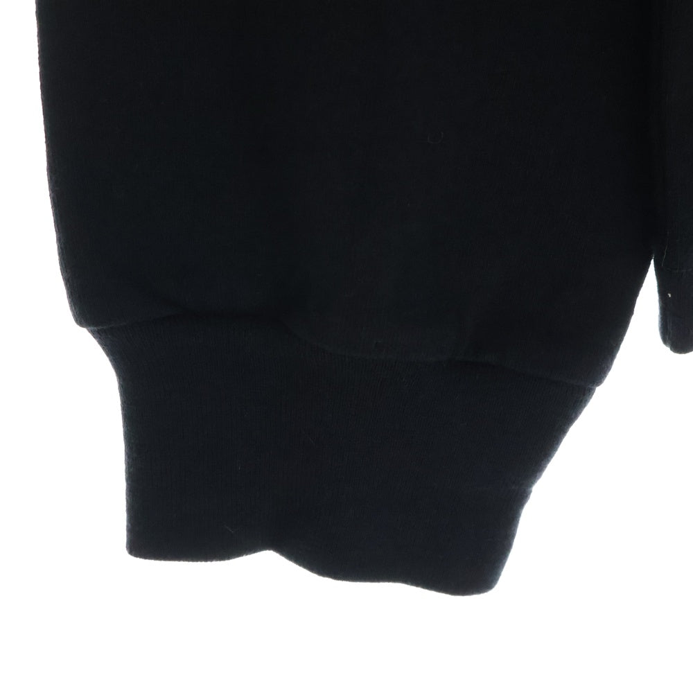 Sacai(サカイ) 21SS ×KAWS Flock Print Long Sleeve T-Shirt カウズ フロックプリント クルーネック 長袖Tシャツ カットソー ブラック 21-0287S