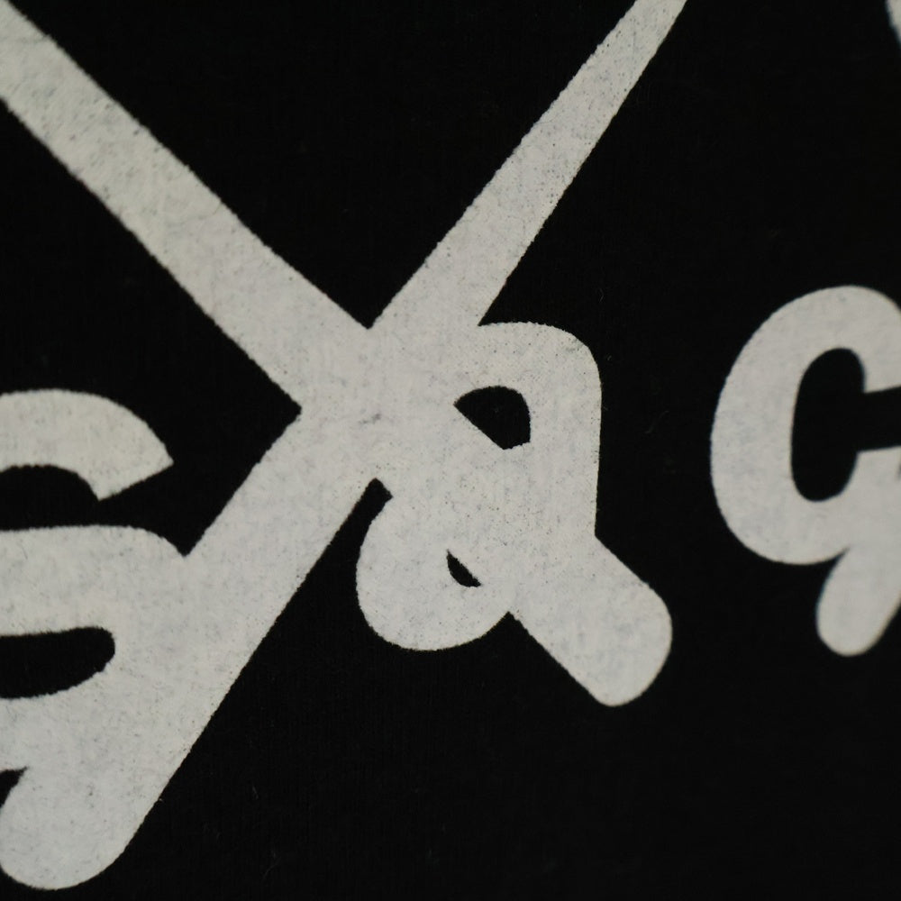 Sacai(サカイ) 21SS ×KAWS Flock Print Long Sleeve T-Shirt カウズ フロックプリント クルーネック 長袖Tシャツ カットソー ブラック 21-0287S