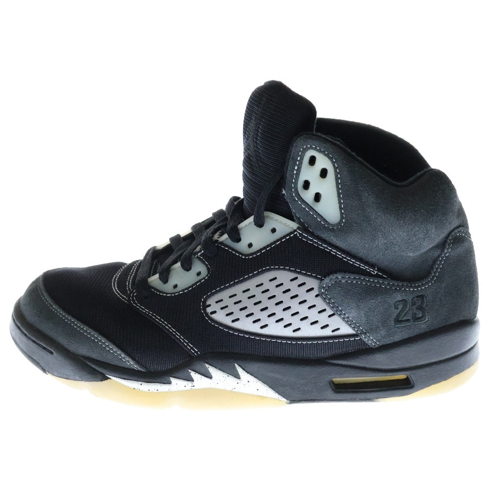 NIKE(ナイキ) AIR JORDAN 5 ANTHRACITE エア ジョーダン 5 アンスラサイト ハイカットスニーカー ブラック US11/29cm DB0731-001