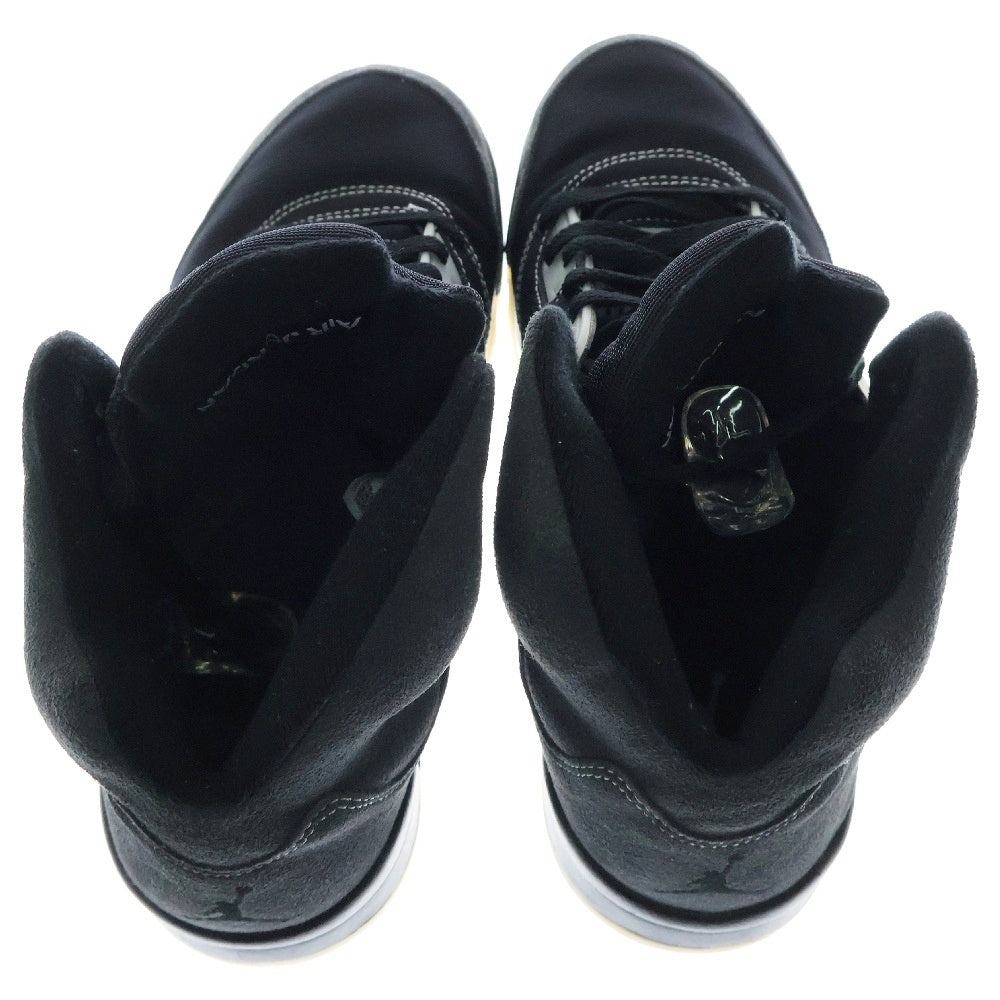 NIKE(ナイキ) AIR JORDAN 5 ANTHRACITE エア ジョーダン 5 アンスラサイト ハイカットスニーカー ブラック US11/29cm DB0731-001