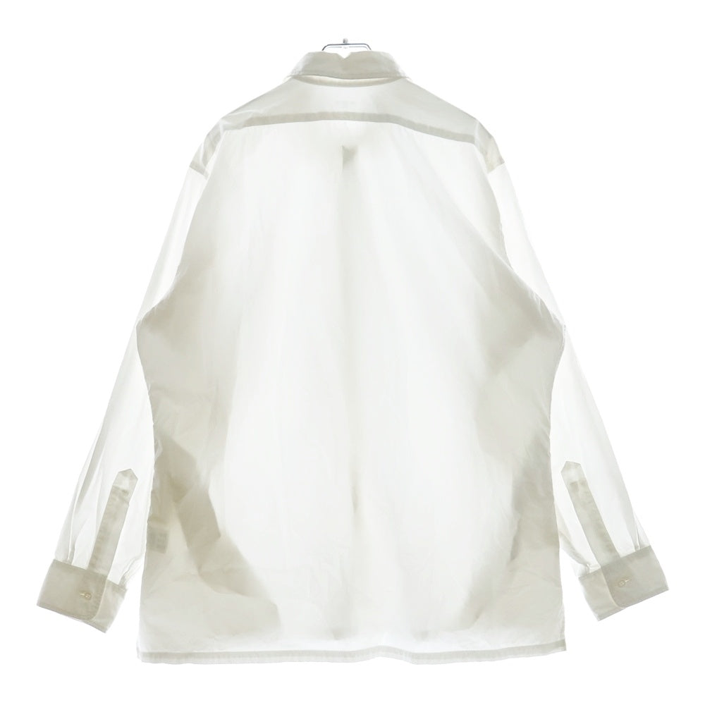 SH(エスエイチ) FOR ERA ORIGINAL OXFORD EXCLUSIVE オリジナル オックスフォード コットン 長袖シャツ ホワイト SH-CHRV-001