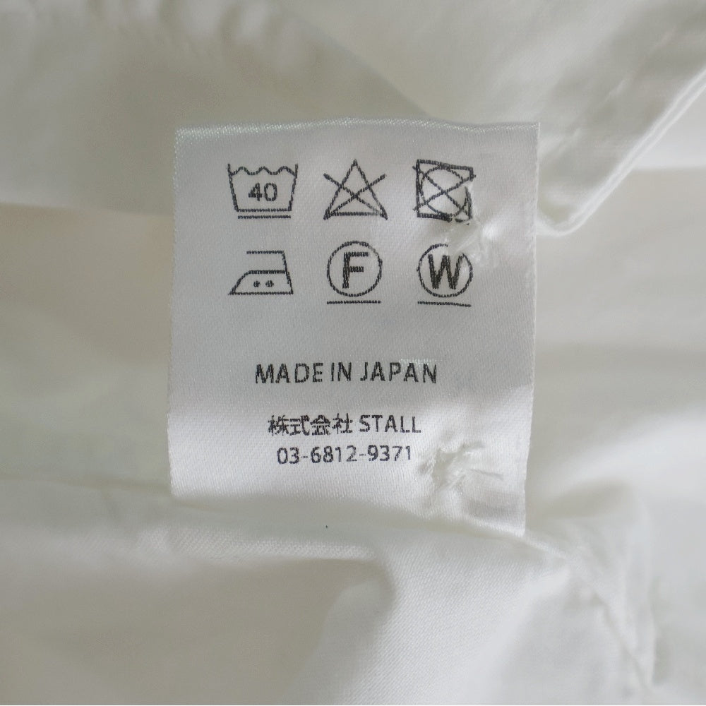 SH(エスエイチ) FOR ERA ORIGINAL OXFORD EXCLUSIVE オリジナル オックスフォード コットン 長袖シャツ ホワイト SH-CHRV-001
