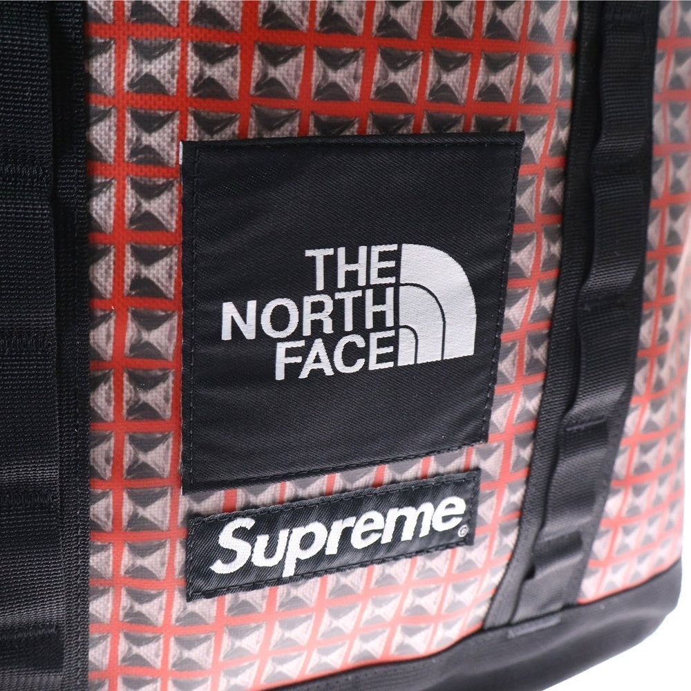 SUPREME(シュプリーム) 21SS ×THE NORTH FACE Studded Explore Utility Tote スタッデッド エクスプローラー ユーティリティ トート スタッズ 総柄 ナイロン バッグ NM821251