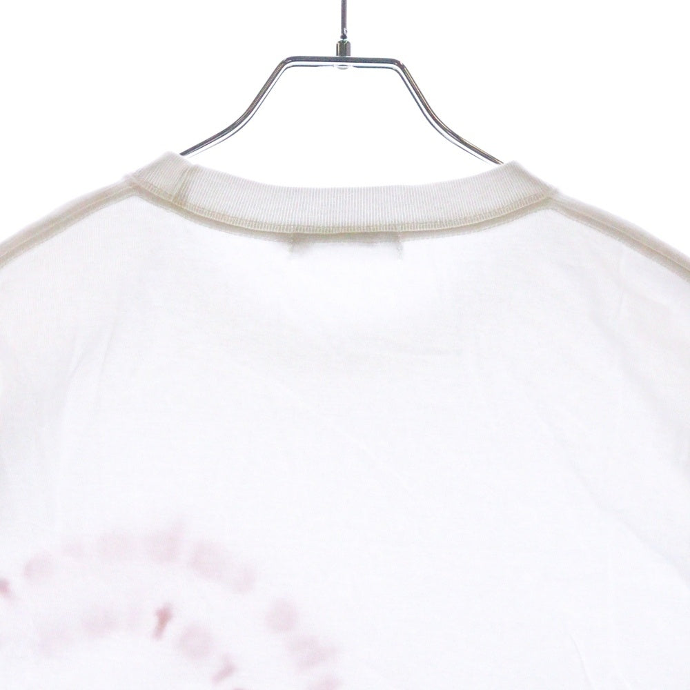 CABARET POVAL(キャバレーポバール) Sidewalk Tee サイドウォーク プリントTシャツ ホワイト