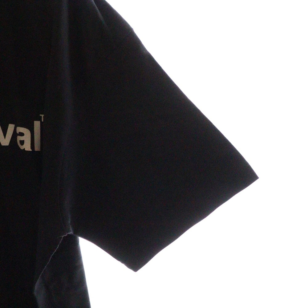 CABARET POVAL(キャバレーポバール) 25SS Original Logo Tee オリジナルロゴ プリントTシャツ ブラック