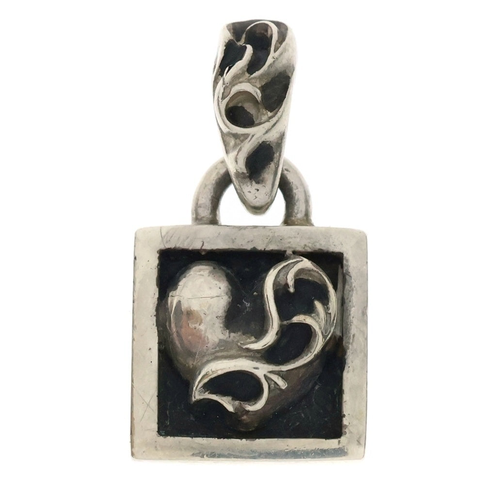CHROME HEARTS(クロムハーツ) FRAMED HEART フレームドハート チャーム ペンダントトップ シルバー BCA273
