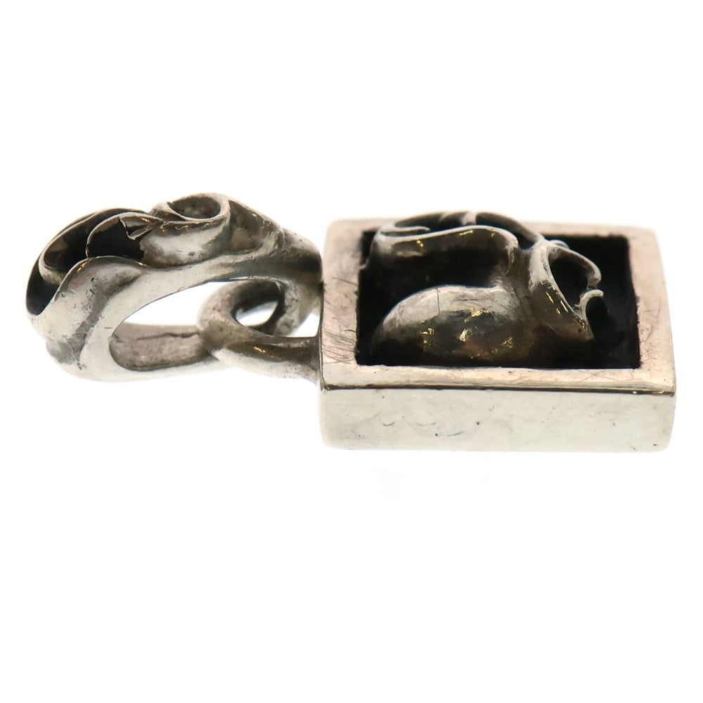 CHROME HEARTS(クロムハーツ) FRAMED HEART フレームドハート チャーム ペンダントトップ シルバー BCA273