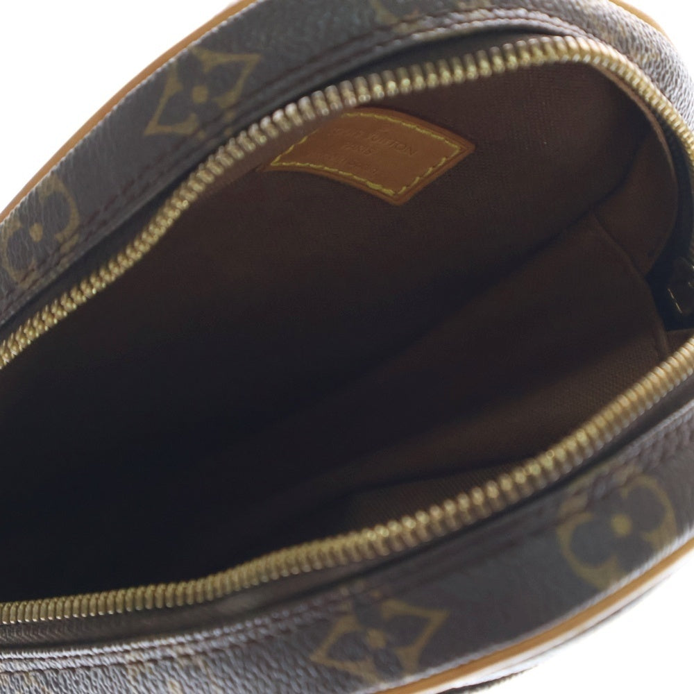 LOUIS VUITTON(ルイヴィトン) モノグラム ポシェットガンジュ ウエストバッグ ボディバッグ ブラウン PVCレザー M51870 CA0062