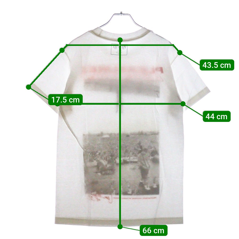 PLEASURES(プレジャーズ) フロントグラフィックプロント クルーネック 半袖Tシャツ カットソー ホワイト