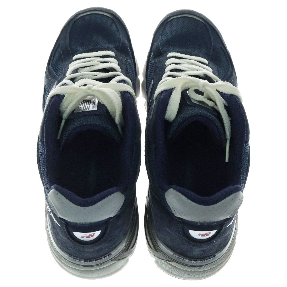 New Balance(ニューバランス) U990NV4 メッシュ切替 スウェード ローカット スニーカー ネイビー US9.5/27.5cm