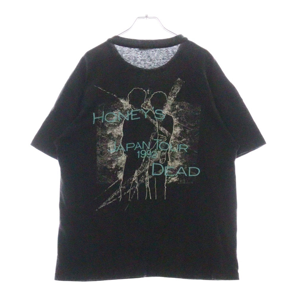 VINTAGE(ヴィンテージ) 90S THE JESUS AND MARY CHAIN ジーザス&メリーチェイン 両面プリント クルーネック 半袖Tシャツ カットソー ブラック