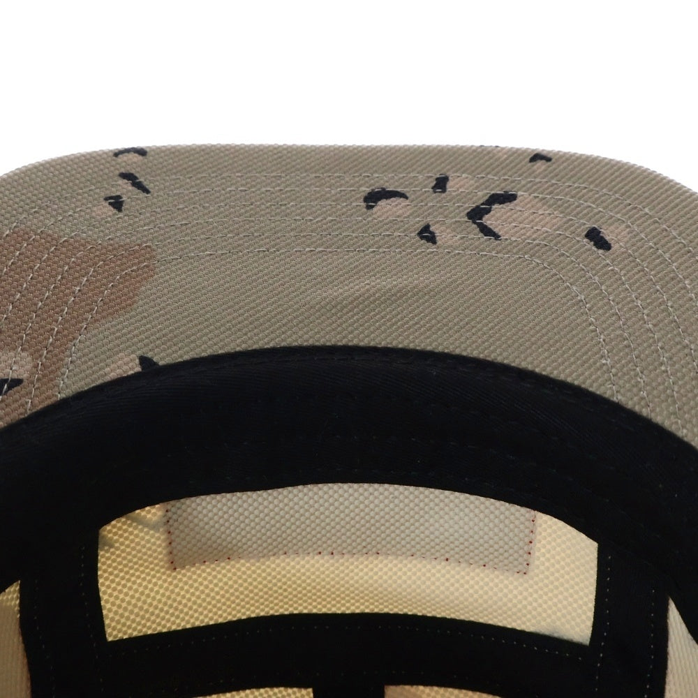 SUPREME(シュプリーム) 19AW Ballistic Nylon Camp Cap Desert Camo バリスティック ナイロン デザート カモフラ ジェットキャップ 帽子 カーキ/ブラウン
