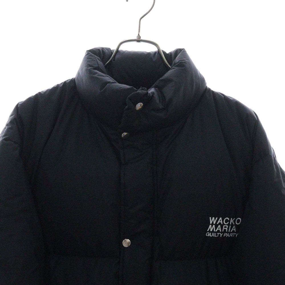 WACKO MARIA(ワコマリア) 24AW ×NANGA DOWN JACKET TYPE-2 ナンガ ジップアップ ダウンジャケット タイプ2 ブラック 24FW-WMO-NA02