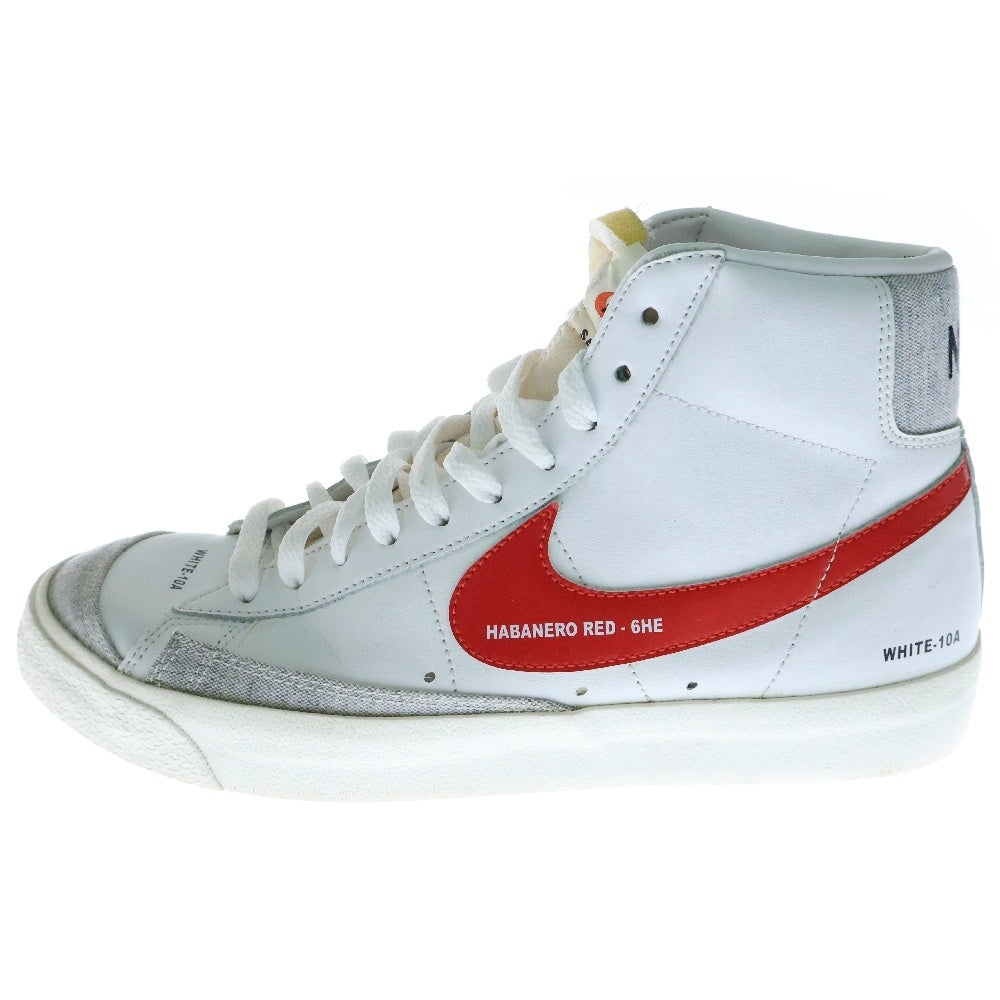 NIKE(ナイキ) WMNS BLAZER MID 77 ウィメンズ ブレイザー ミッドカットスニーカー ホワイト US11/28cm DA2142-146