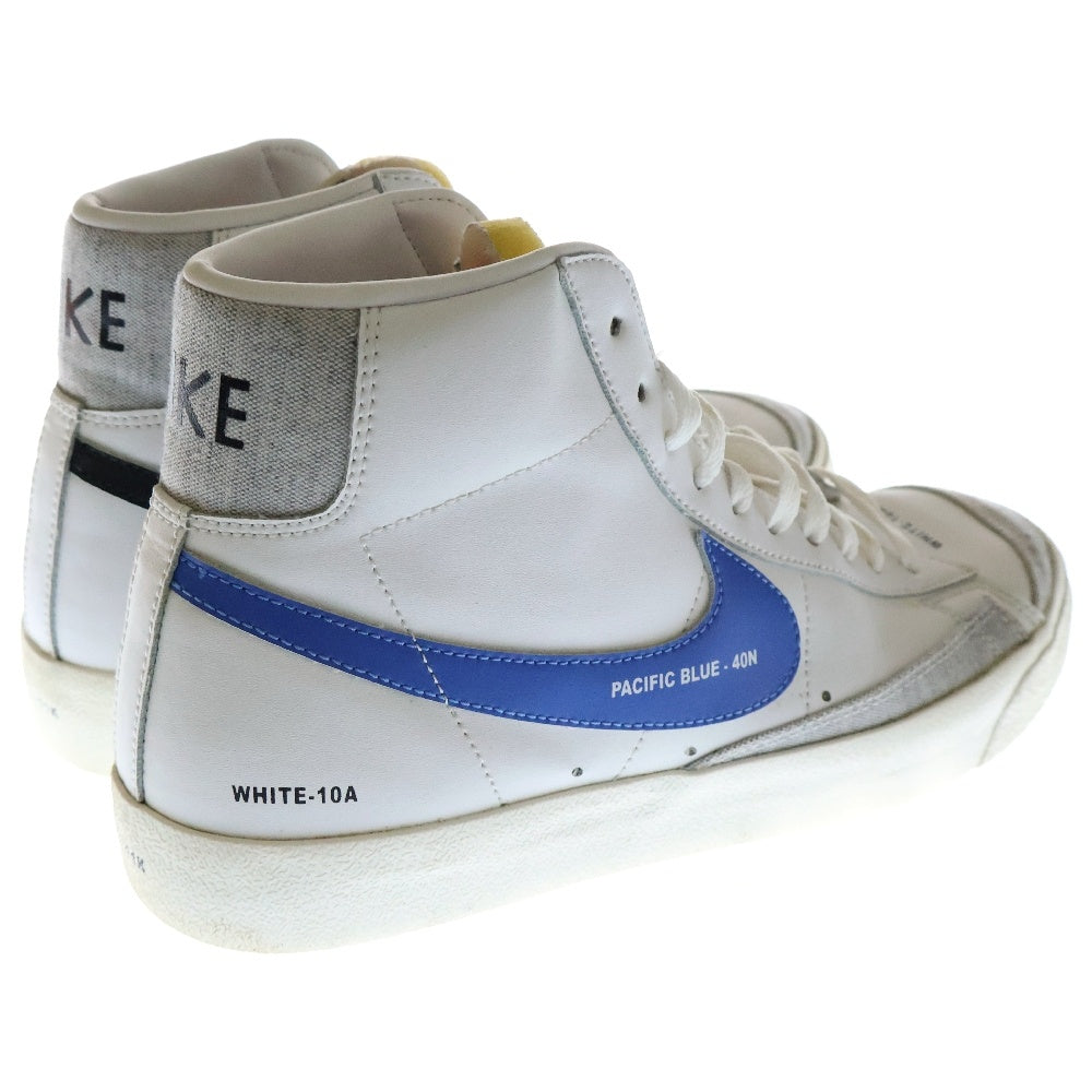 NIKE(ナイキ) WMNS BLAZER MID 77 ウィメンズ ブレイザー ミッドカットスニーカー ホワイト US11/28cm DA2142-146
