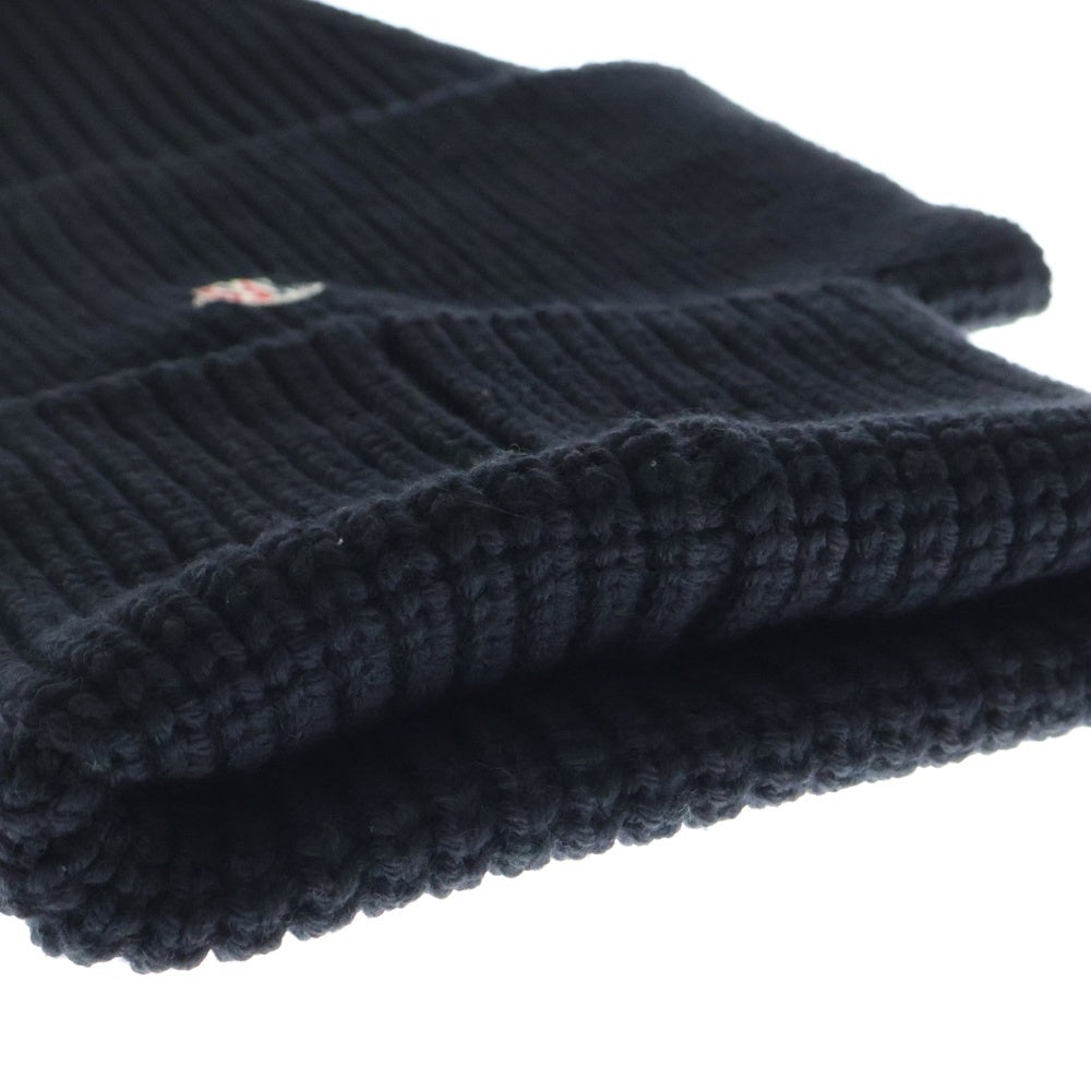 MONCLER(モンクレール) 24AW SCALDA COLLO TRICOT NECKWARMER スカールダ コロー トリコット ウールニット ネックウォーマー ブラック J20983G00003 M1172
