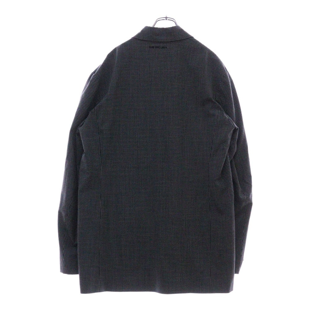 BALENCIAGA(バレンシアガ) Checked Boxy-fit Blazer チェック柄 ボクシーフィット オーバーサイズ ブレザー ジャケット グレー 629328 TIT04