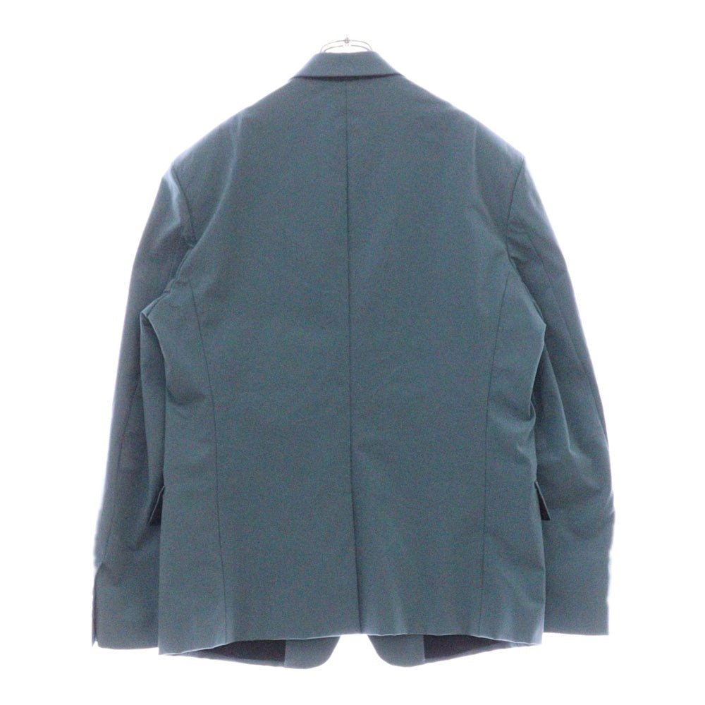 BOTTEGA VENETA(ボッテガヴェネタ) 2B ナイロン ノッチドラペル テーラードジャケット エメラルドグリーン 635034 VKJ60
